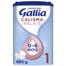 LAIT EN POUDRE GALLIA CALISMA RELAIS ALLAITEMENT 1ER AGE 0-6MOIS 830G