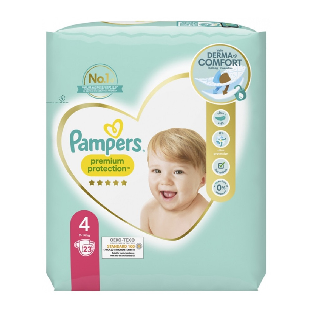 Promo Pampers Premium Protection Pants Couches culottes T4 9 - 15 kg