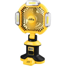 VENTILATEUR EURO VANADIUM PROJECTEUR RECHARGEABLE COB 1500LM