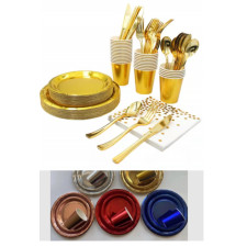 COUVERTS ARGENTES ROSE GOLD 36 PCES