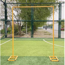 ARCHE CARREE EN METAL 3MX3M JAUNE