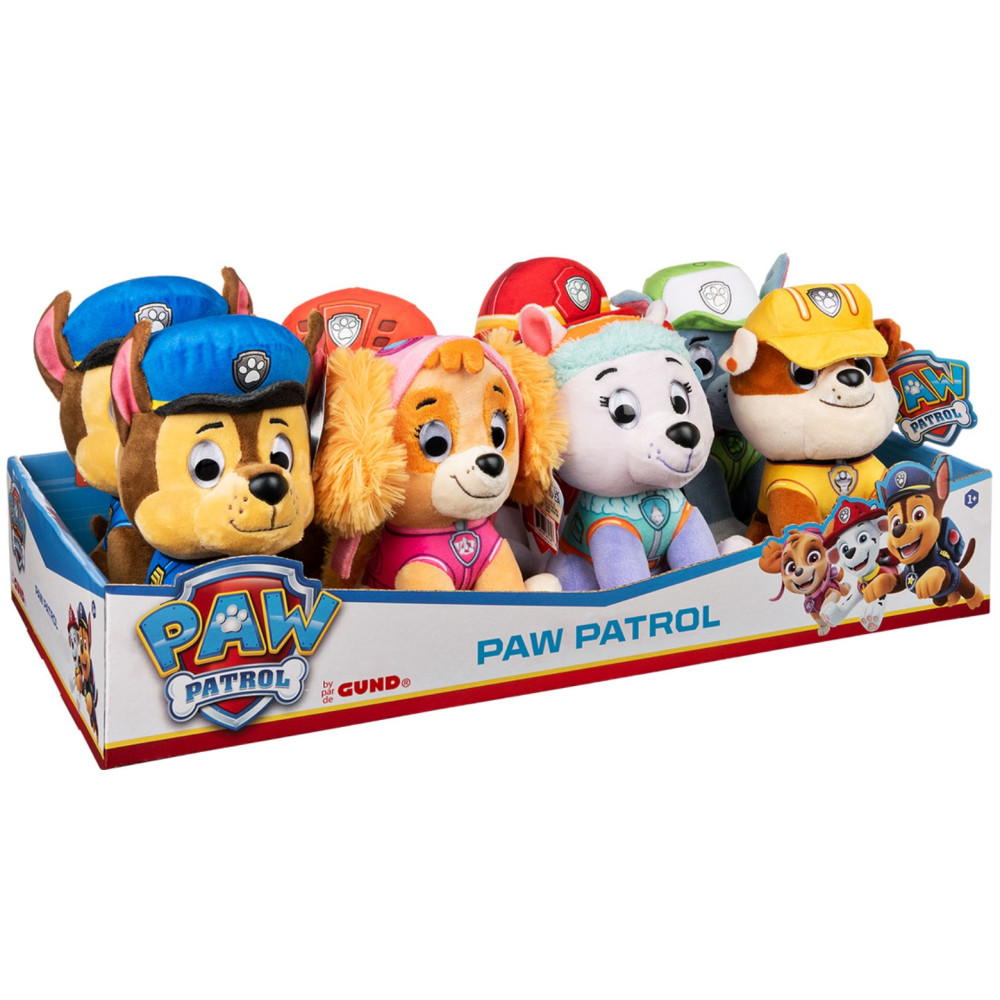 Paw Patrol: La Pat' Patrouille - Peluche Everest Couleur Bleur