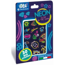STICKERS CLEMONTINI NEON GLOW IN THE DARK 6 MOIS+
