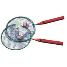 2 MINI RAQUETTES DE BADMINTON + VOLANT