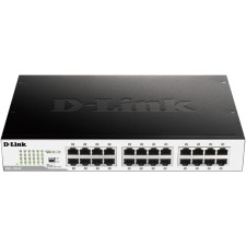 SWITCH D-LINK DGS-1024D 24 PORTS 10/100/1000 MBPS RACKABLE