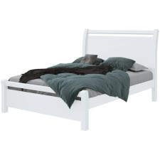 LIT REALI 140X190CM BOIS BLANC