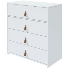 COMMODE VALENCIA 85X88X41CM BLANCHE