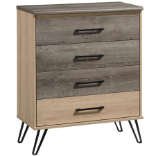 COMMODE TORO BOIS DE CHENE GRIS