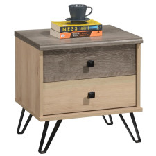 TABLE DE CHEVET TORO MH 5075 BOIS GRIS