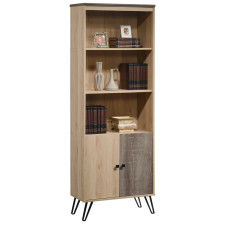 BIBLIOTHEQUE TORO PAPIER DECOR BOIS