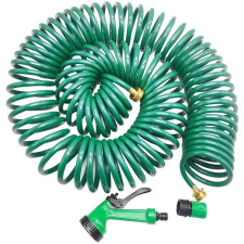 TUYAU SPIRALE EXTENSIBLE 25M VERT