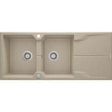 EVIER DE CUISINE ANDANTE ZQN7213 2 BACS 116X50CM