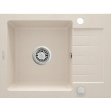 EVIER DE CUISINE ZORBA ZQZ511A 1 BAC 58X44CM