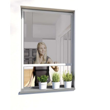 STORE MOUSTIQUAIRE AJUSTABLE EN ALUMINIUM 100X160CM