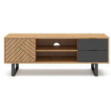 MEUBLE TV MADONA GRIS ANTHRACITE