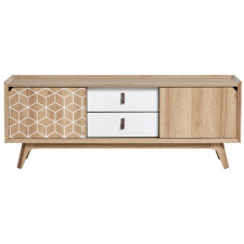 MEUBLE TV JAVA BOIS BLANC