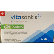 COMPRIMES PELLICULES VITASANTIS RUBORA 24