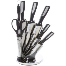 SET A COUTEAUX BERGNER BG-3949 8 PIECES NOIR