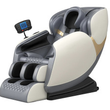 FAUTEUIL DE MASSAGE RELAXANT SOLARIA TOP RELAX GRIS BLANC