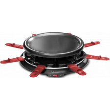 APPAREIL A RACLETTE-GRILL ET CREPIERE TECHWOOD TRA-80 900W 8PERS NOIR