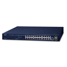 SWITCH 24 PORTS GIGABIT PLANET GS-4210-24T2S NIV-2 SFP