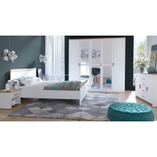 CHAMBRE A COUCHER NICEA COMPLETE BLANCHE