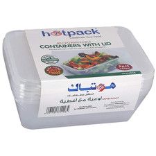 BOITES CONTENEURS HOTPACK 5 PCS 750ML