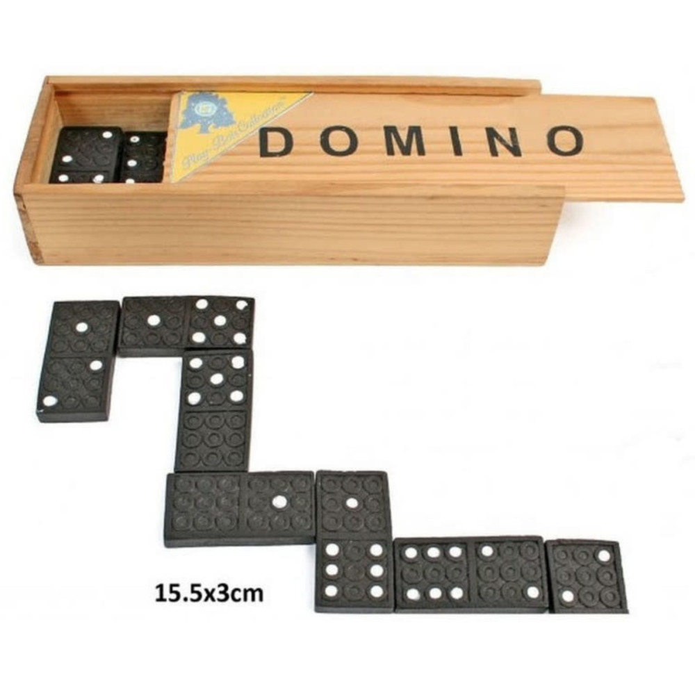 Domino double 9 pour 2 à 6 joueurs - jeu de société de 56 pièces