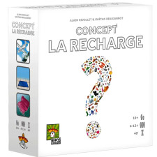 COFFRET JEU ASMODEE CONCEPT LA RECHARGE DES 10 ANS+