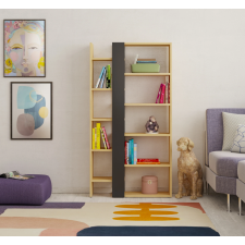 BIBLIOTHEQUE AXEL 80CM CHENE SILKY NOIR