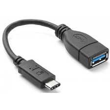 ADAPTATEUR USB-C 3.1 MALE VERS USB A FEMELLE D2 DIFFUSION 0,15M NOIR