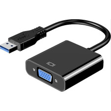 ADAPTATEUR USB 3.0 VERS VGA AVEC CHIPSET GRAPHIQUE HYPERTEC 304901