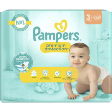 COUCHES PAMPERS PREMIUM T3 6 A 10KG