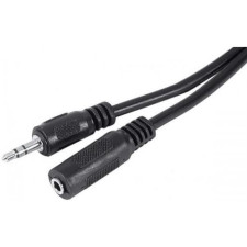 RALLONGE AUDIO JACK MÂLE FEMELLE DEXLAN 8EX108521HY 3M NOIR
