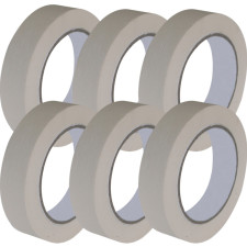 LOT DE 6 RUBANS DE MASQUE 25MMX50M