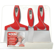 LOT 3 COUTEAUX INOX BIMAT OCAI 4-10 16CM