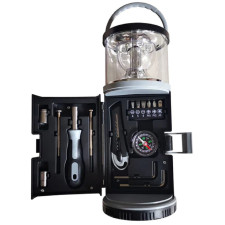 LAMPE BAROUDEUR AVEC BOITE A OUTILS