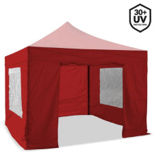 MURS TENTE PLIANTE PRO 3X3M ROUGE