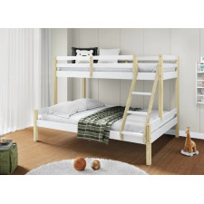 LIT SUPERPOSE EN PIN 16670 BLANC 202x156.4x142CM