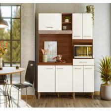 ARMOIRE CUISINE YARA 6.284.1 BLANCHE 160X43X190CM