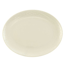 ASSIETTE OVALE ROYALFORD RF4495 IVOIRE 40CM