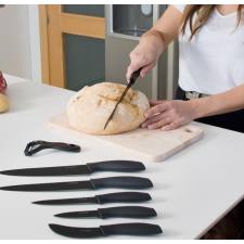 COUTEAU DE TABLE BRAVISSIMA KITCHEN ACIER INOXYDABLE NOIR
