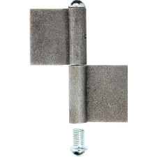 PAUMELLE LONGUE-100-9 K04 2-PARTIES ACIER