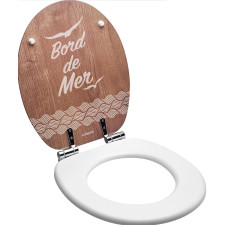 ABATTANT WC WIRQUIN TRENDY BORD DE MER