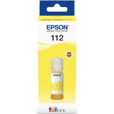 BOUTEILLE D'ENCRE JAUNE EPSON C13T06C44A ECOTANK 112