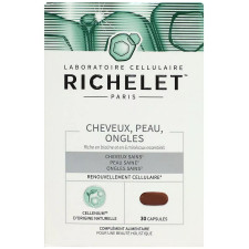 CAPSULES RICHELET CHEVEUX PEAU ONGLES 30 UNITÉS