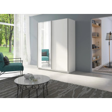 ARMOIRE GOZO BIALY 150 BLANC LAQUE