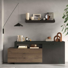 ENFILADE AVEC MIROIR 17383 LAVA MERCURE