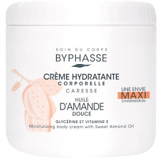 CREME HYDRATANTE BYPHASSE HUILE D'AMANDE DOUCE 500 ML