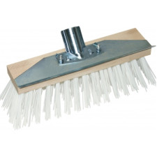 BALAI DE CANTONNIER + GRATTOIR TALIAPLAST 32 CM SANS MANCHE BLANC